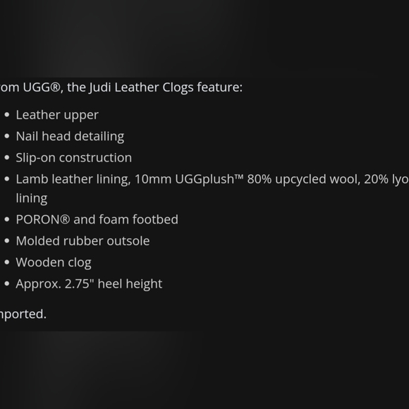 Uggs Juli Clogs - Picture 7 of 7